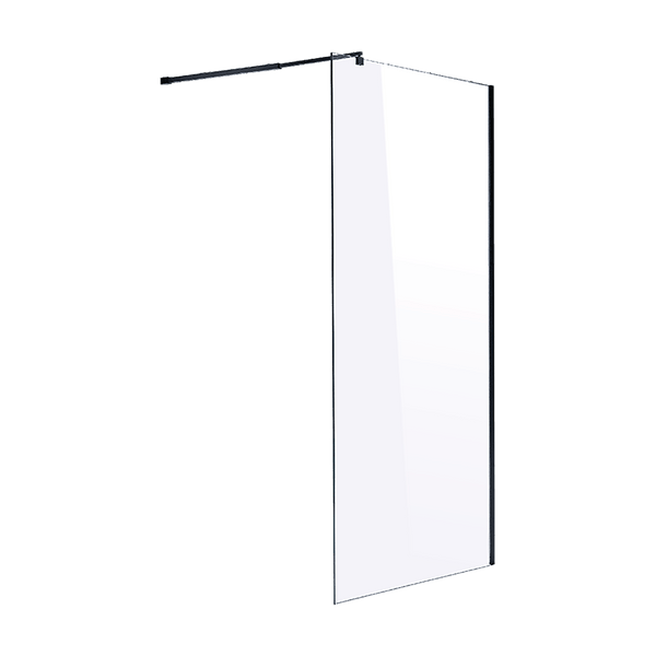 1200 x 2100mm Frameless 10mm Safety Glass Shower Screen