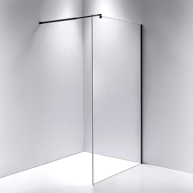 1100 x 2100mm Frameless 10mm Safety Glass Shower Screen