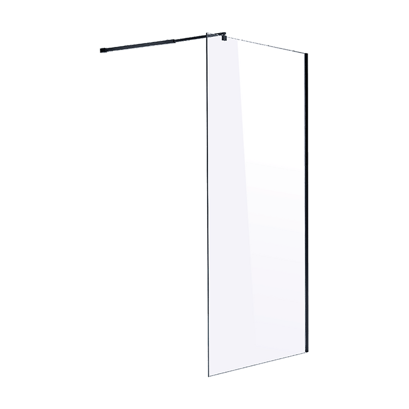 1100 x 2100mm Frameless 10mm Safety Glass Shower Screen