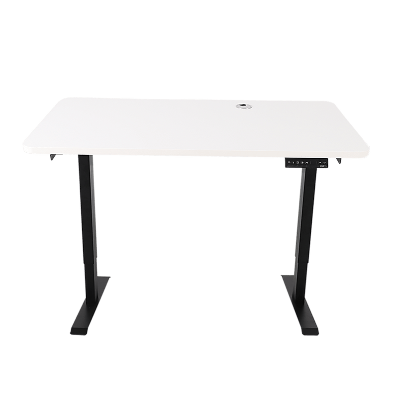 Palermo Standing Desk Sit Stand Height Adjustable Motorised 120cm Table Dual Motor