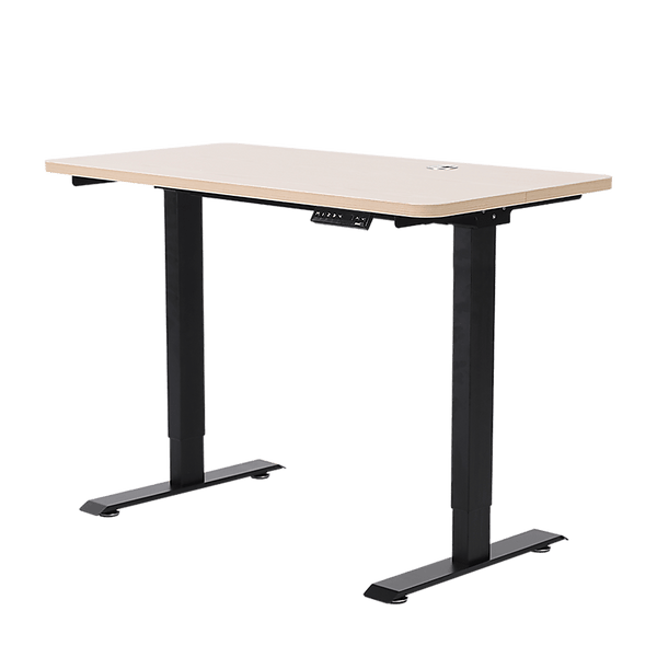 Palermo Standing Desk Sit Stand Height Adjustable Motorised 120cm Table Dual Motor