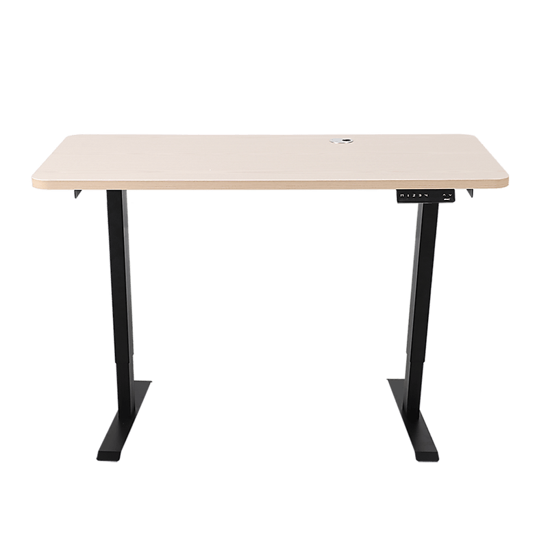 Palermo Standing Desk Sit Stand Height Adjustable Motorised 120cm Table Dual Motor