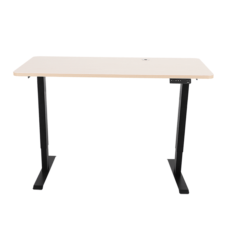 Palermo Standing Desk Sit Stand Height Adjustable Motorised 140cm Table Dual Motor