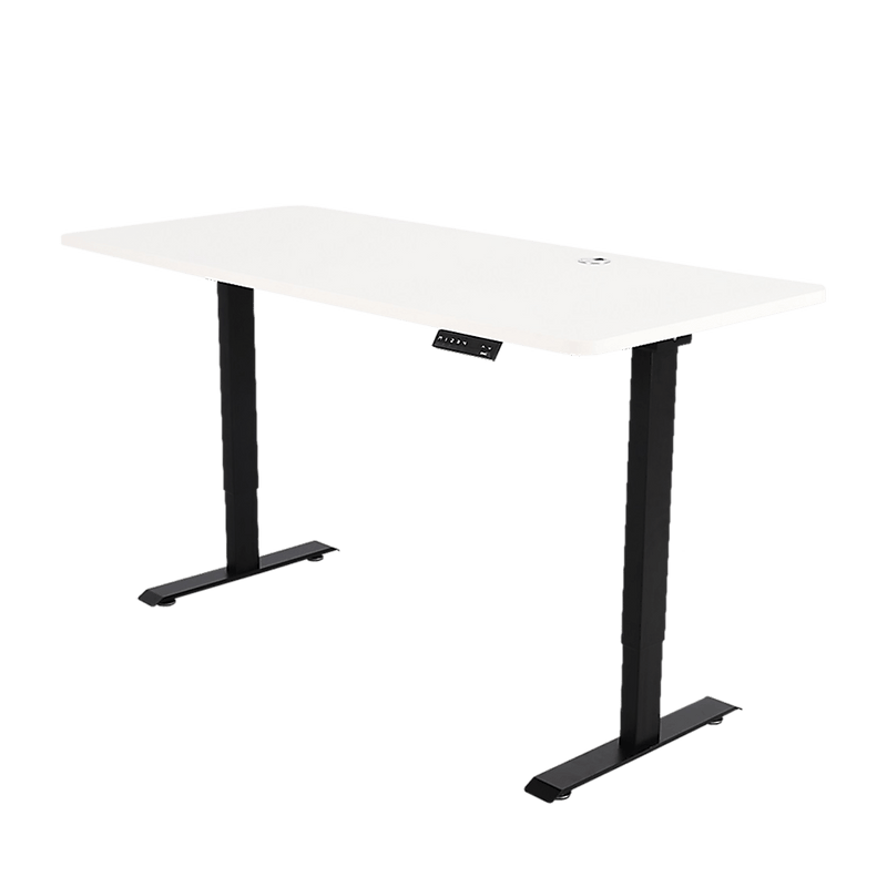 Palermo Standing Desk Sit Stand Height Adjustable Motorised 160cm Table Dual Motor