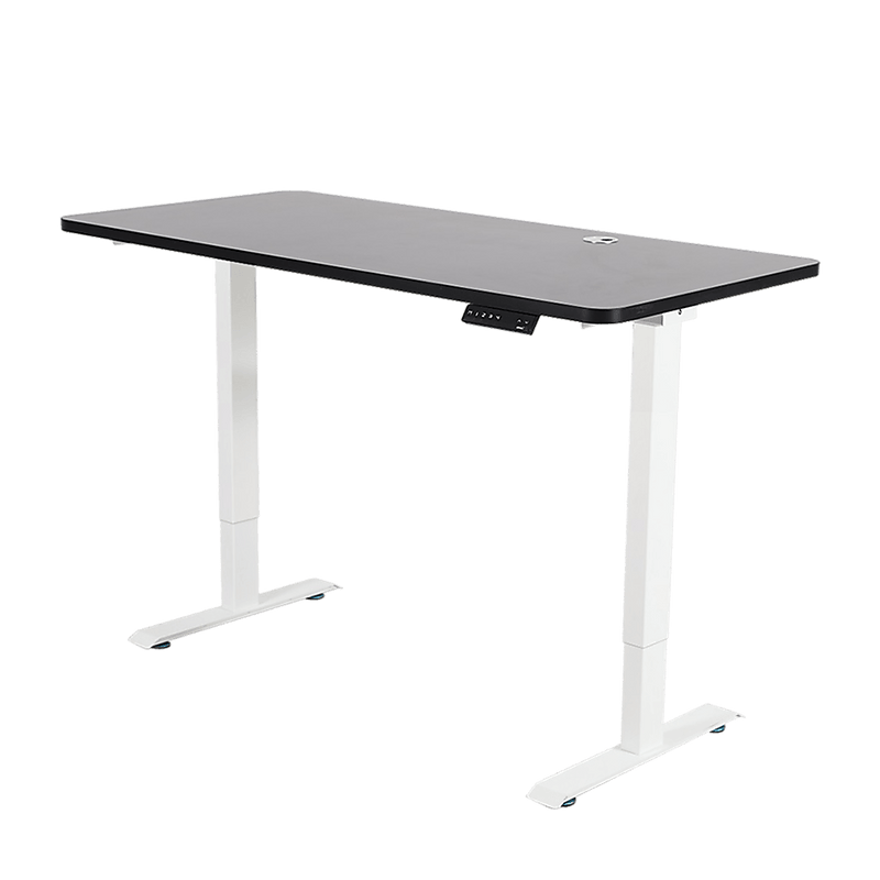 Palermo Standing Desk Sit Stand Height Adjustable Motorised 140cm Table Dual Motor