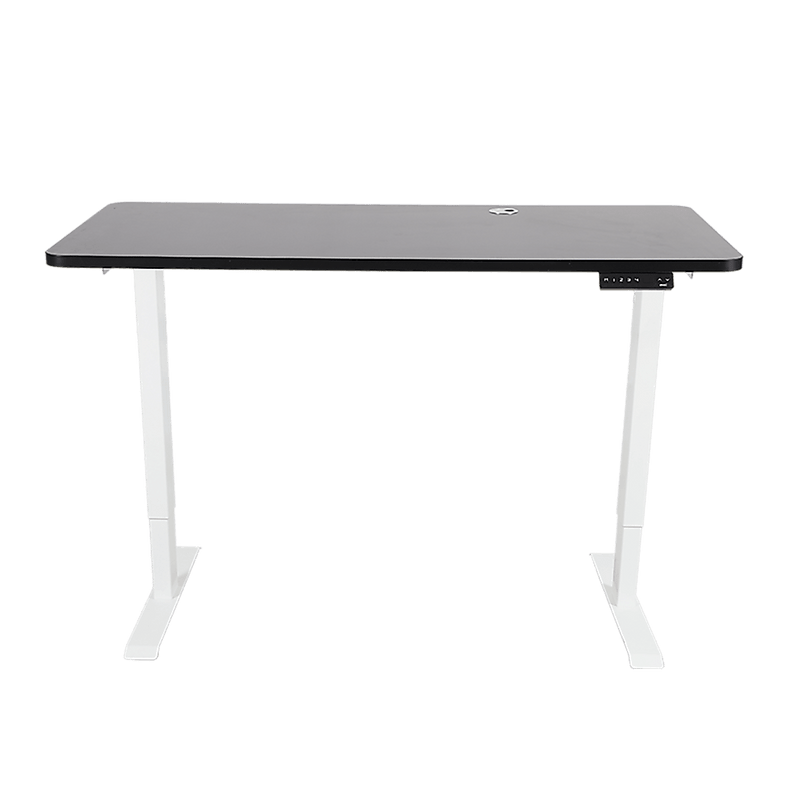 Palermo Standing Desk Sit Stand Height Adjustable Motorised 140cm Table Dual Motor