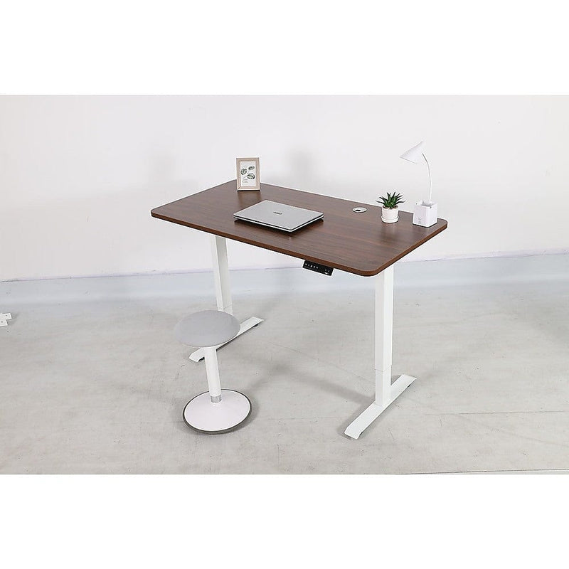 Palermo Standing Desk Sit Stand Height Adjustable Motorised 140cm Table Dual Motor