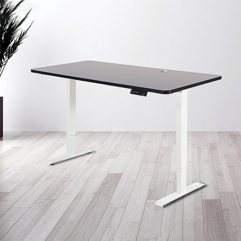 Palermo Standing Desk Sit Stand Height Adjustable Motorised 160cm Table Dual Motor