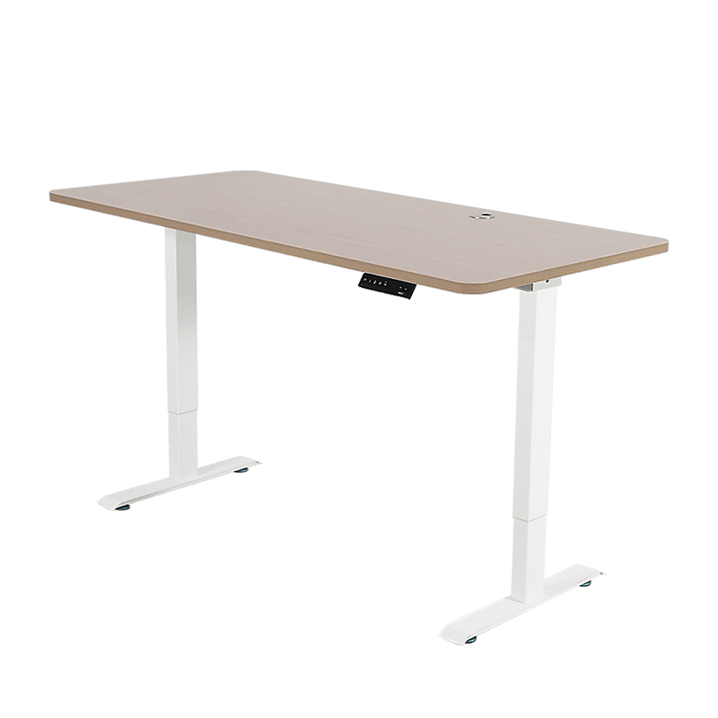 Palermo Standing Desk Sit Stand Height Adjustable Motorised 160cm Table Dual Motor