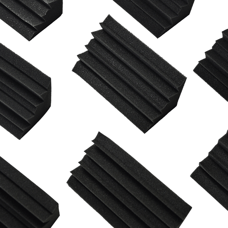 20pcs Studio Acoustic Foam Corner Bass Trap Sound Absorption Treatment Proofing