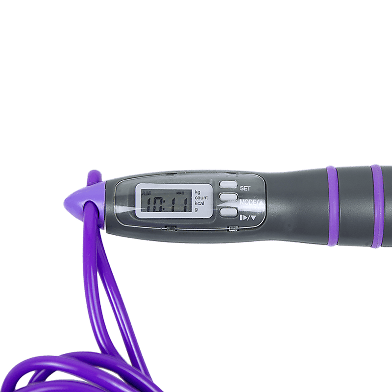 Digital LCD Skipping Jumping Rope - Purple