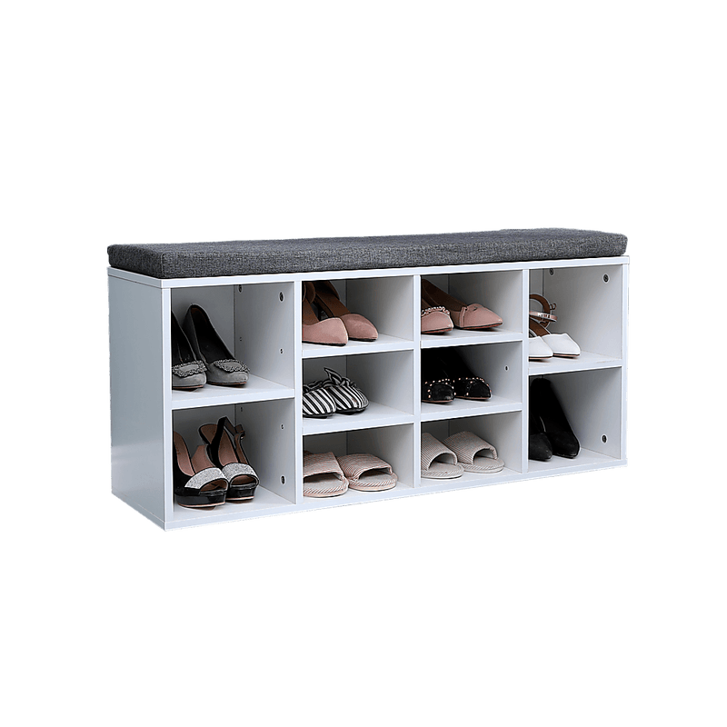 Shoe Cabinet Bench Shoes Storage Rack Organiser Wooden Shelf Cupboard Box