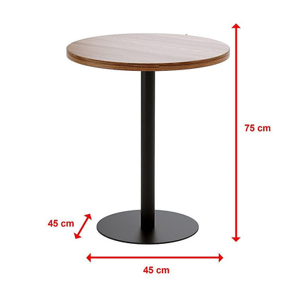 Steel Round 45cm Restaurant Cafe Office Table Base Leg