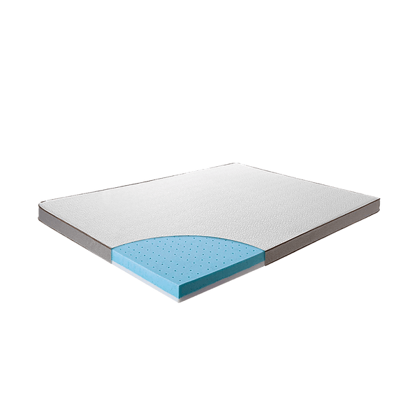 Palermo King Memory Foam Mattress Topper Cooling Gel Infused CertiPUR Approved