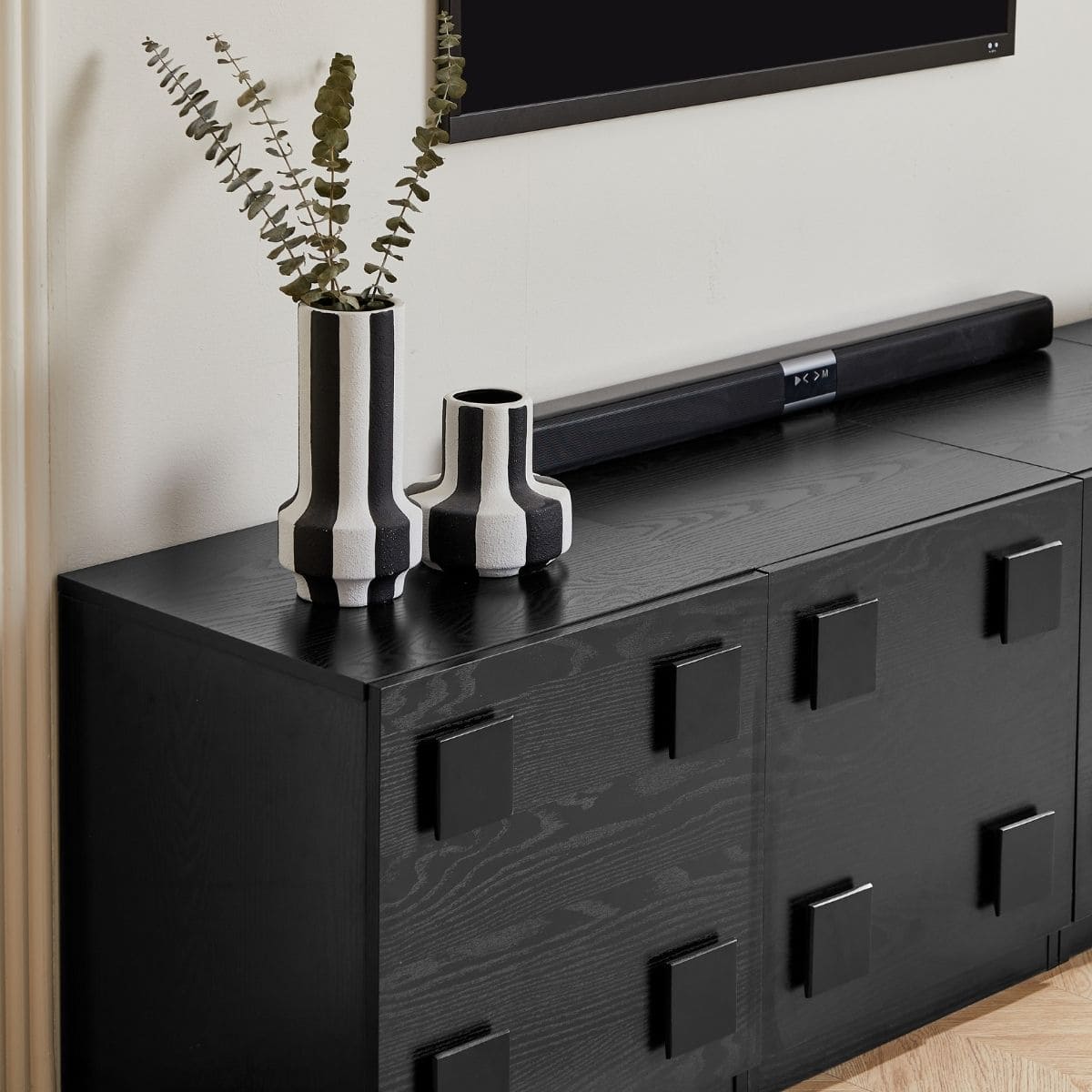 Tara Black TV Unit