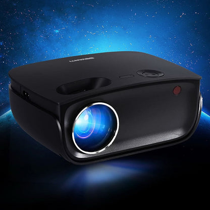 Devanti Portable Mini Video Projector Wifi 1080P Home Theater HDMI Black