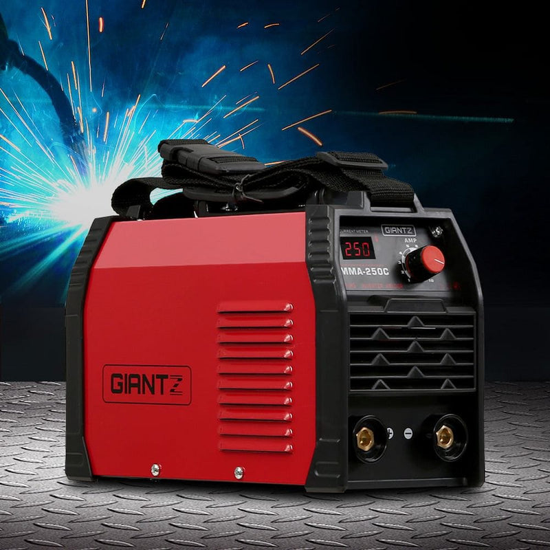 Giantz 250 Amp Inverter Welder MMA ARC DC IGBT Welding Machine Stick Portable