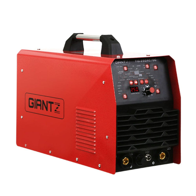 Giantz 250Amp Inverter Welder AC/DC Pulse TIG MMA Aluminum Welding Machine Stick