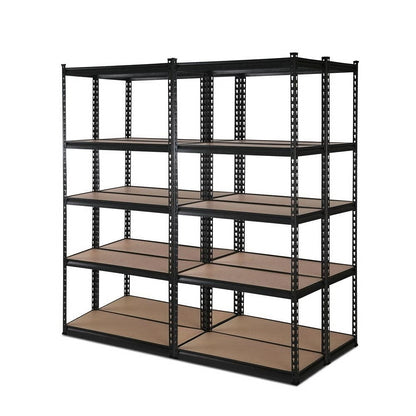 Giantz 4x1.5M Garage Shelving Warehouse Rack Pallet Racking Storage Shelve Black