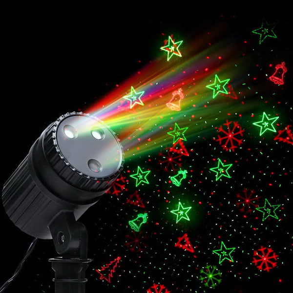 1X Projector Light Christmas Lights Laser Outdoor Decorations Jingle Jollys